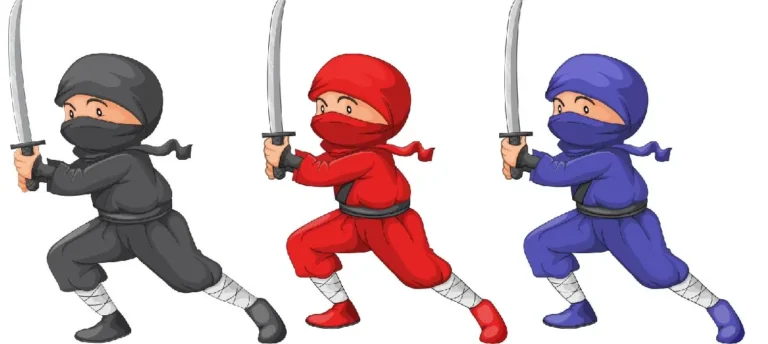 3 ninja gaming Characters