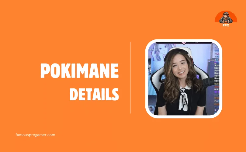a popular twitch streamer pokimane smiling and looking at the camera