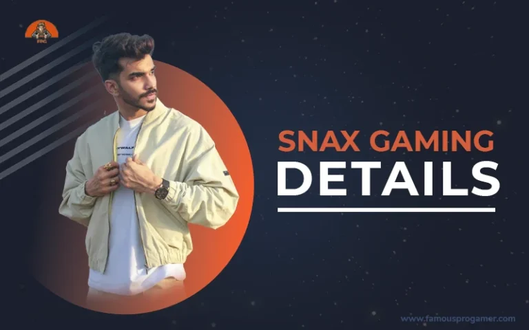 Snax Gaming – Real Name, Age, Height, BGMI ID and Net Worth