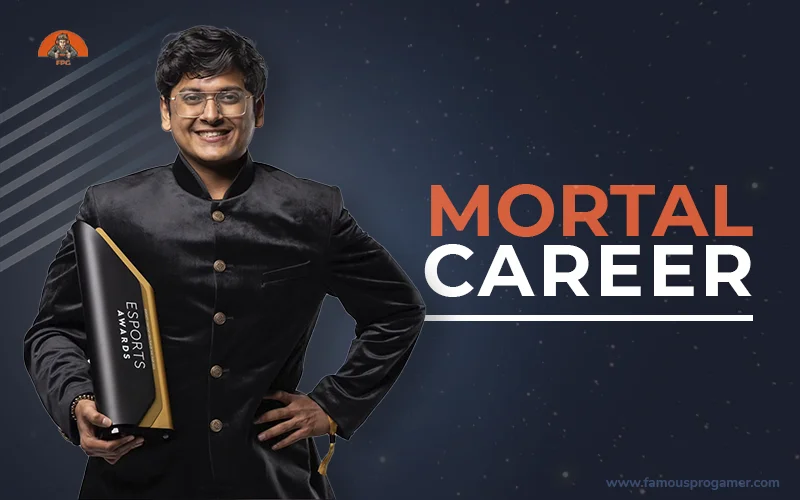 naman mathur holding a esports award